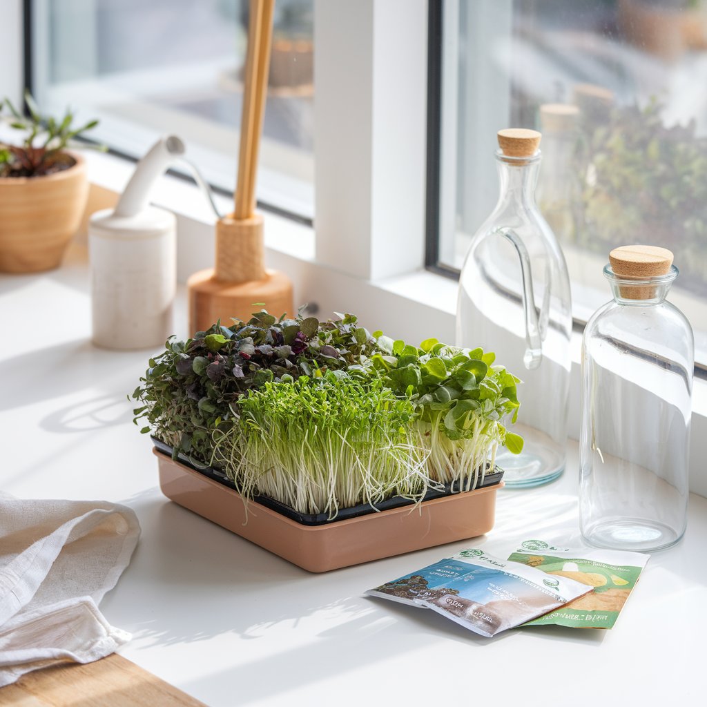 A complete guide to growing microgreens at home